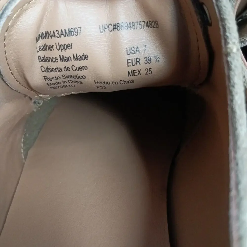 Madden NYC Men's‎ Madden Terry Dress Shoes Taupe Size 7 New